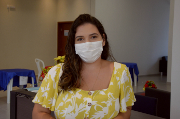 Foto: Letícia Moraes, assistente social da Coordenadoria de Assistência ao Servidor (CAS). | Fotógrafo: Eliseu Dias